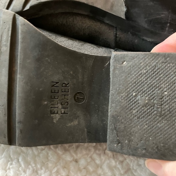 Adorable & comfy suede Eileen Fisher ankle boots - sz 7 🔥 LAST CHANCE! - Picture 7 of 7